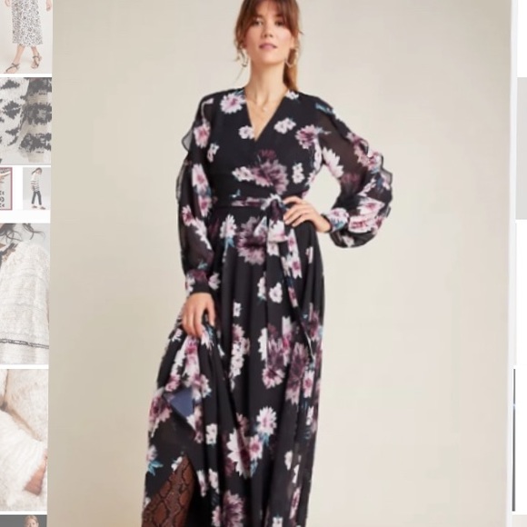Anthropologie Yumi Kim Jessica Floral Maxi Dress SP NWT - Picture 2 of 16